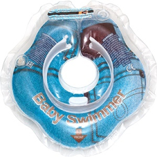  Круг на шею синий (BS01D) 0-24 мес Baby Swimmer, фото 1 