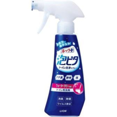  LION Look Plus For Toilet Water Lily Чистящая и дезинфицирующая спрей-пенка для туалета, аромат: водяная лилия, 300мл., фото 2 