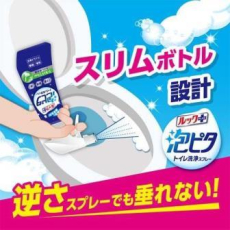 LION Look Plus For Toilet Water Lily Чистящая и дезинфицирующая спрей-пенка для туалета, аромат: водяная лилия, 300мл., фото 4 