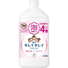 LION KireiKirei Citrus Fruity Мыло-пенка для рук с маслом лимона, с фруктово-цитрусовым ароматом, запасной флакон с крышкой 800мл., фото 2 