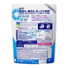  KAO Cucute For Dishwasher Citric Acid Effect Порошок для посудомоечных машин с лимонной кислотой и ароматом грейпфрута, сменная упаковка, 550г., фото 3 
