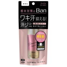  LION Ban Premium Gold Label Премиальный дезодорант-антиперспирант роликовый, нано-ионный, без аромата, 40мл., фото 1 