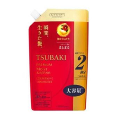  SHISEIDO Tsubaki Premium Moist Увлажняющий кондиционер для волос, с маслом камелии, с цветочно-фруктовым ароматом, сменная упаковка с крышкой 660мл., фото 1 