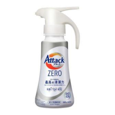  KAO Attack Zero One Hand Type Жидкое средство для стирки суперконцентрированное, антибактериальное, с ароматом листвы и морского бриза, флакон с дозатором 380г., фото 1 