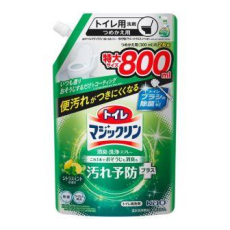  KAO Toilet Magiclean Deodorant & Clean Citrus Mint Чистящее и дезодорирующее средство для туалета, с цитрусово-мятным ароматом, мягкая упаковка с крышкой 800мл., фото 1 
