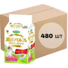 Super Cat Пеленки для системного туалета Deo-Toilet 3-4 дневные антибактериальные 60шт х 8уп, фото 1 