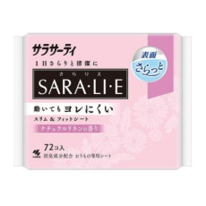  KOBAYASHI Прокладки ежедневные c ароматом натурального льна Sara-li-e Sarasaty Happiness Flower KOBAYASHI 14см 72шт, фото 1 