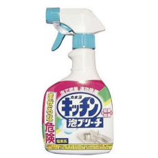  KANEYO Пенящийся хлорный отбеливатель "Foaming Bleach for kitchen" (для кухни) 400 мл, спрей, фото 1 