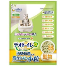  Unicharm Наполнитель цеолитовый для системных туалетов Deo-Toilet Nyantomo мелкие гранулы 3,8л, фото 2 