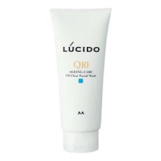  MANDOM Lucido EX Oil Clear Мужская пенка для умывания с коэнзимом Q10 и экстрактом зеленого чая, без аромата, туба 130г., фото 1 