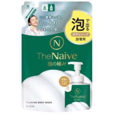 The Naive Foam Body Soap Жидкое мыло-пенка для тела на основе аминокислот и ингредиентов растительного происхождения, с ароматом свежести, сменная упаковка 430мл., фото 1 