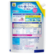  KAO Жидкость чистящая "Magiсclean" для ванны (предотвращающая образование розовой плесени, с мощным антибактериальным эффектом, без аромата) 1200 мл, мягкая упаковка с крышкой, фото 2 