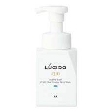  MANDOM Lucido EX Oil Clear Мужская пенка для умывания с коэнзимом Q10 и экстрактом зеленого чая, без аромата, помпа 150мл., фото 1 