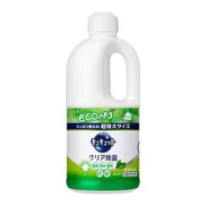  KAO Средство для мытья посуды и кухонных раковин "CuCute" с лимонной кислотой с ароматом зелёного чая от стойких загрязнений 1250 мл, фото 1 