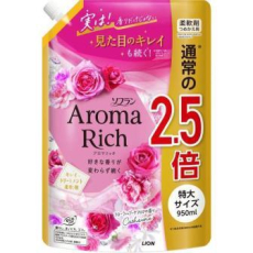  LION Кондиционер-ополаскиватель для белья Aroma Rich Catherine 950мл, фото 1 