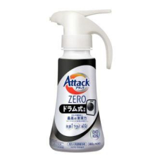  KAO Attack Zero One Hand Type Жидкое средство для стирки суперконцентрированное, с защитой от повторного оседания грязи при стирке, с прохладным ароматом листвы и морского бриза, флакон с дозатором 380г., фото 1 