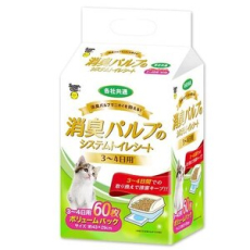  Super Cat Пеленки для системного туалета Deo-Toilet 3-4 дневные антибактериальные 60шт, фото 1 