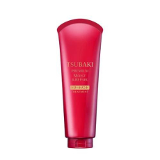 SHISEIDO Tsubaki Premium Moist Увлажняющая маска для волос, с маслом камелии, с цветочно-фруктовым ароматом, туба 180г., фото 1 