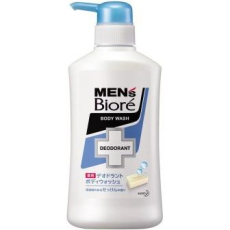  KAO "Men's Biore" Пенящееся мужское жидкое мыло для тела с противовоспалительным и дезодорирующим эффектом, с ароматом свежести 440 мл, фото 1 
