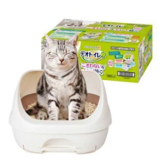  Unicharm Туалет Deo Toilet  для кошек системный открытый светлый, фото 1 