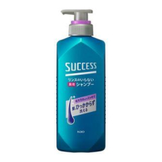  KAO Мужской шампунь-кондиционер "Success" для глубокого очищения кожи головы, удаления неприятного запаха и шелушения «Гладкость 2в1» 400 мл, фото 1 