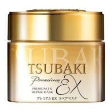  SYISEIDO Tsubaki Premium EX Восстанавливающая маска для волос, банка 180г., фото 1 