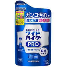  KAO Clear Hero Cleansing Powder Кислородный порошковый пятновыводитель широкого спектра действия, отбеливающий, сменная упаковка, 450г., фото 1 
