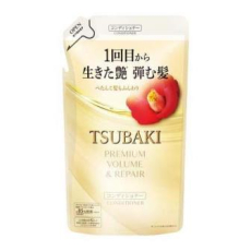  SHISEIDO Tsubaki Premium Volume & Repair Кондиционер для восстановления и придания объема волосам, с маслом камелии, с ароматом камелии и цветов, сменная упаковка 300мл., фото 1 