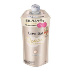  KAO Кондиционер "Essential The Beauty" для повреждённых волос разглаживающий кутикулу "Увлажнение и восстановление" 340 мл, сменная упаковка с крышкой, фото 1 