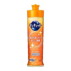  KAO Cucute Orange Средство для мытья посуды, овощей и фруктов, с ароматом апельсина, 220мл., фото 1 