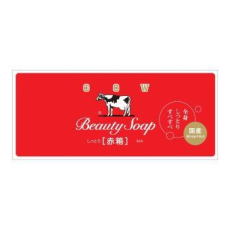  COW Red Box Молочное увлажняющее туалетное мыло с ароматом розы, 6шт. по 90г., фото 2 