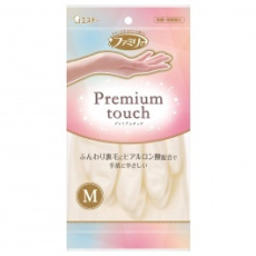  ST Виниловые перчатки Premium Touch (средней толщины, с внутренним покрытием и гиалуроновой кислотой) М (жемчужные) 1пара, фото 1 