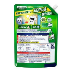  KAO Жидкое средство для стирки Attack Antibacterial EX for Room Drying с максимальным стерилизующим и дезодорирующим эффектом с насыщенным травяным ароматом сменная упаковка 850г., фото 2 