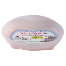  Earth Pet Миска для кошек силиконовая Pefami 310мл S розовая, фото 1 