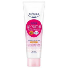  KOSE Крем-пенка "Softymo" для умывания и удаления макияжа увлажняющая с W-гиалуроновой кислотой 190 г, фото 1 