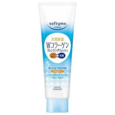  KOSE Крем-пенка "Softymo" для умывания и удаления макияжа придающая упругость коже с W-коллагеном 190 г, фото 1 