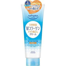  KOSE Крем очищающий "Softymo" для удаления макияжа придающий упругость коже с W-коллагеном 210 г, фото 1 
