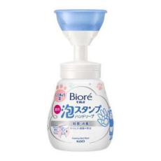  KAO Biore U Foaming Stamp Hand Soap Paw Pads Антибактериальное мыло-пенка для рук, с дозатором в форме лапки, для всей семьи, с легким цитрусовым ароматом, 240мл., фото 1 