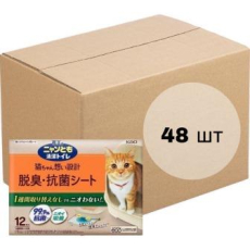  ST Пеленки для системного туалета Nyantomo антибактериальные 12шт х 4уп, фото 1 