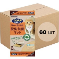  ST Картридж для кошачьего туалета Nyantomo антибактериальный 6шт х 10уп, фото 1 