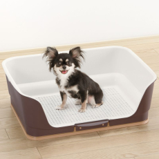  Richell Биотуалет для собак средних пород бежевый 64,6 × 47,4 × 19,3Н (см), фото 2 