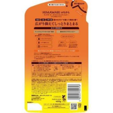  KRACIE Dear Beaute Himawari Rich & Repair Кондиционер с растительным комплексом для поврежденных волос, с цветочным ароматом и нотками черной смородины и грейпфрута, сменная упаковка 400г., фото 2 