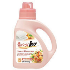  LION Top Sweet Harmony Жидкое средство для стирки белья, с нежным ароматом цветов и фруктов, 850г. 1/9, фото 2 
