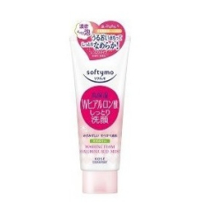  KOSE Крем-пенка "Softymo" для умывания суперувлажняющая с W-гиалуроновой кислотой 150 г, фото 1 