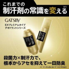  MANDOM Gatsby EX Premium Deodorant Мужской дезодорант-антиперспирант роликовый, с двумя типами антибактериальных ингредиентов, без аромата, 60мл., фото 2 