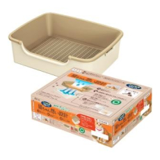  ST Туалет Nyantomo для кошек системный лоток светлый, фото 1 