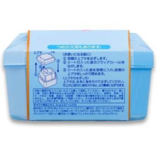  KOSE Влажные салфетки "Softymo" для снятия макияжа придающие упругость коже с W-коллагеном 52 шт., пластиковый бокс, фото 2 