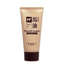  KUMANO YUSHI Horse Oil Hand Cream Крем для рук, с лошадиным маслом, туба, 60г., фото 1 