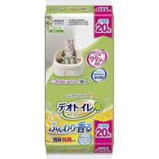  UNICHARM Пеленки для системного туалета Deo-Toilet антибактериальные с ароматом душистого мыла 20шт, фото 1 