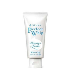  SHISEIDO Senka Perfect Whip White Clay Очищающая пенка для умывания на основе белой глины, туба 120г., фото 1 